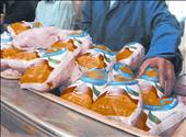 توزیع 1200 تن گوشت مرغ پایان سال در مازندران
