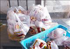 توزیع 4 تن ‌مرغ منجمد در بازارهای ارزاق عمومی مشهد