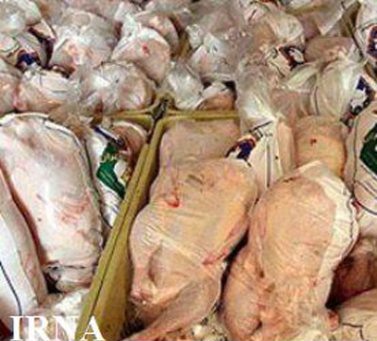 250 کیلوگرم مرغ منجمد فاسد در دامغان کشف شد