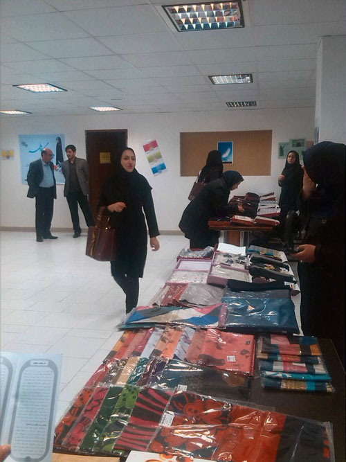 برگزاری نمایشگاه عفاف و حجاب در دانشگاه علمی-کاربردی تلاونگ
